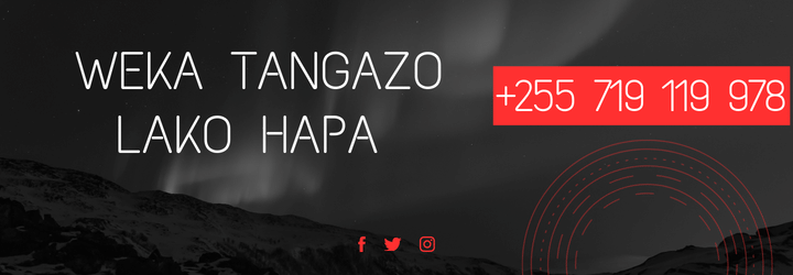 Tangaza hapa-3